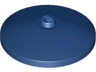 Dish 4 x 4 Inverted (Radar) with Solid Stud
