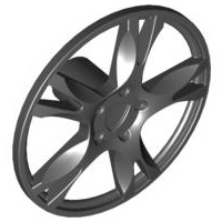Wheel Cover 5 Spoke Thick - for Wheel 56145