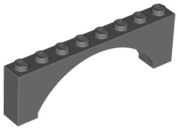 Arch 1 x 8 x 2 Raised