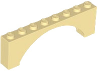 Arch 1 x 8 x 2 Raised