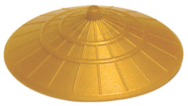 Minifigure, Headgear Hat, Conical Asian