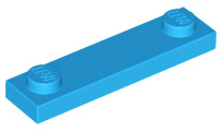 Plate, Modified 1 x 4 with 2 Studs without Groove