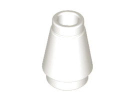 Cone 1 x 1 with Top Groove