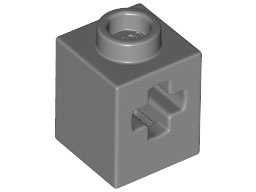 Technic, Brick 1 x 1 with Axle Hole