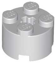 Brick, Round 2 x 2 with Axle Hole