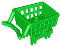 Minifigure, Utensil Shopping Cart Frame