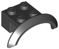 Vehicle, Mudguard 4 x 2 1/2 x 1 with Arch Round