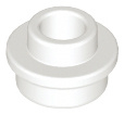 Plate, Round 1 x 1 with Open Stud