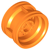 Wheel 30.4mm D. x 20mm with No Pin Holes and Reinforced Rim