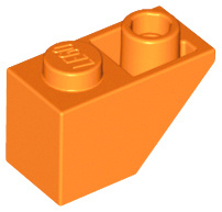 Orange Slope, Inverted 45 2 x 1
