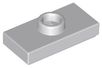 Plate, Modified 1 x 2 with 1 Stud with Groove and Bottom Stud Holder (Jumper)