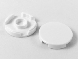 Tile, Round 2 x 2 with Bottom Stud Holder