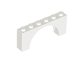Arch 1 x 6 x 2 - Medium Thick Top without Reinforced Underside