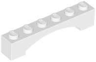 Arch 1 x 6 Raised Arch 92950