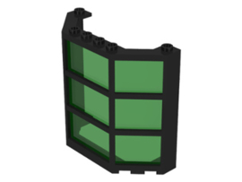 Window 3 x 8 x 6 Bay with Trans-Green Glass