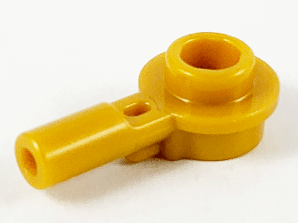 Bar 1L with 1 x 1 Round Plate with Hollow Stud