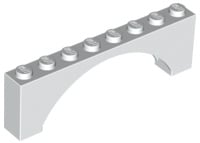 Arch 1 x 8 x 2 Raised