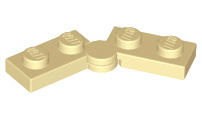 Hinge Plate 1 x 4 Swivel (2429 / 2430)