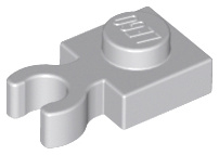 Plate, Modified 1 x 1 with U Clip Thick (Vertical Grip)