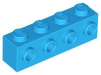 Brick, Modified 1 x 4 with Studs on Side