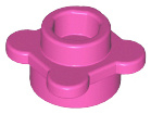 Plate, Round 1 x 1 with Flower Edge (4 Knobs / Petals)