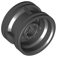 Wheel 30.4mm D. x 20mm with No Pin Holes and Reinforced Rim