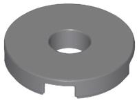 Tile, Round 2 x 2 with Hole