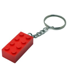 Red Brick 2x4 sleutelhanger