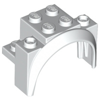 Vehicle, Mudguard 4 x 2 1/2 x 2 1/3 with Arch Round