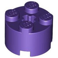 Brick, Round 2 x 2 with Axle Hole