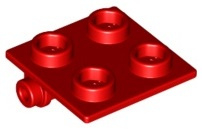 Hinge Brick 2 x 2 Top Plate