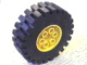 Wheel 20 x 30 Technic with Black Tire 20 x 30 Technic (4266 / 4267)