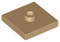 Plate, Modified 2 x 2 with Groove and 1 Stud in Center (Jumper)