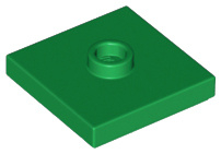 Plate, Modified 2 x 2 with Groove and 1 Stud in Center (Jumper)
