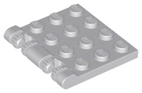 Hinge Plate 3 x 4 Locking Dual 2 Finger, 9 Teeth