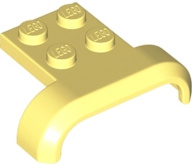 Vehicle, Mudguard 4 x 3 x 1 with Arch Curved