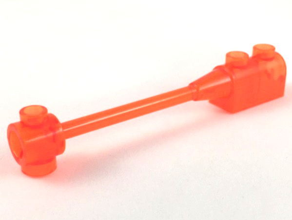 Bar 1 x 8 with Brick 1 x 2 Curved Top End (Original, No Axle Holder)