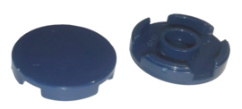 Tile, Round 2 x 2 with Bottom Stud Holder
