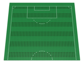 Baseplate 48 x 48 with Playing Field Pattern