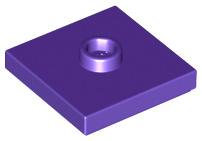 Plate, Modified 2 x 2 with Groove and 1 Stud in Center (Jumper)