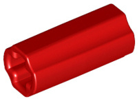 Technic, Axle Connector 2L (Smooth with x Hole + Orientation)