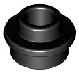 Plate, Round 1 x 1 with Open Stud