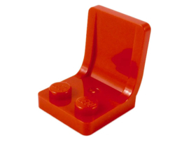 Minifigure, Utensil Seat / Chair 2 x 2 with Center Sprue Mark