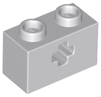 Technic, Brick 1 x 2 with Axle Hole