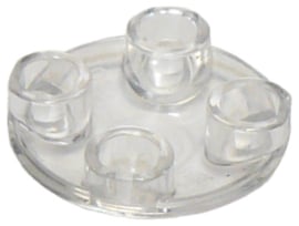 Plate, Round 2 x 2 with Rounded Bottom (Boat Stud)