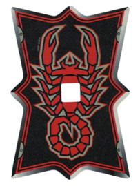 Paper Shield for Large Figures with Knights Kingdom Vladek Scorpion Pattern