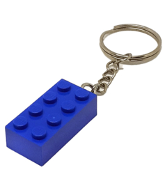 Blue Brick 2x4 sleutelhanger
