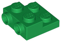Plate, Modified 2 x 2 x 2/3 with 2 Studs on Side
