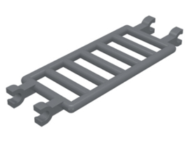 Bar 7 x 3 with 4 Clips (Ladder)