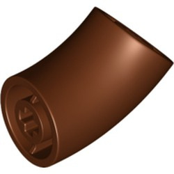 Brick, Round 2 x 2 D. 45 degrees Elbow (25.5mm Standing Height)